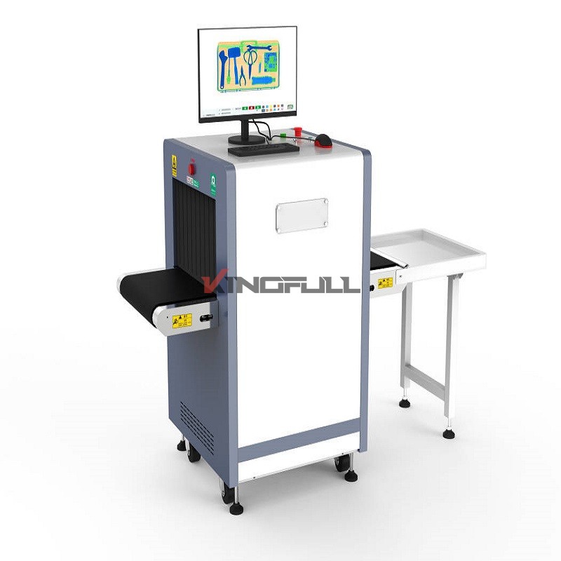 Security X-ray baggage scanner 